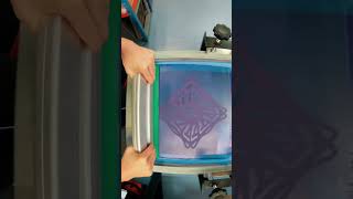 Silk Screen Printing  Light Fabric  DIY T Shirt  Custom T Shirt  Light T Shirt Printing  ASUB® [upl. by Sanburn]