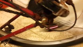 Arduino and reed switch on a bicycle wheel  Final [upl. by Adnolrehs]