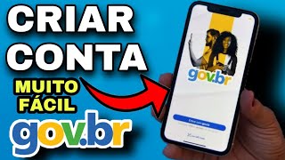 COMO CRIAR CONTA NO PORTAL GOVBR PELO CELULAR OU COMPUTADOR 2022 [upl. by Rekrap309]