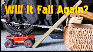 Axial SCX24 Deadbolt Metal Wheels amp Tyres Upgrade Ramp Challenge [upl. by Terena804]