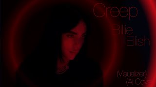 Billie Eilish  Creep AI COVER Visualizer [upl. by Assirim306]