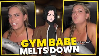 Modern Gym Woman FREAKS OUT In Her Car [upl. by Nsaj783]