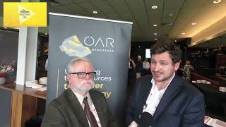 OAR Resources ASX OAR senior geologist Nicholas Swanepoel at RIU Uranium Investment Day [upl. by Eiramanit]