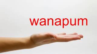 How to Pronounce wanapum  American English [upl. by Husha]