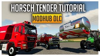 Horsch DLC Tenders How to  Farming Simulator 19 [upl. by Deidre]