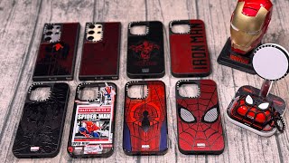 iPhone 15 Pro Max and Samsung Galaxy S24 Ultra  Iron Man  SpiderMan Cases [upl. by Herzen]