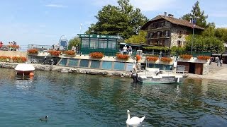 Yvoire sur le Léman un des plus beaux villages de France HD [upl. by Oicnanev]