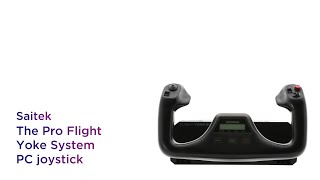 Saitek The Pro Flight Yoke System  Product Overview  Currys PC World [upl. by Simon509]