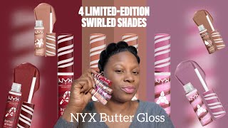 Get Festive With Nyx Butter Gloss Limited Edition Holiday Collection [upl. by Ikkaj56]