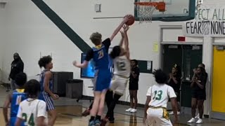 JCTMS vs Stuart MS  Trey Hillerich Highlights  1824 [upl. by Ocirne]