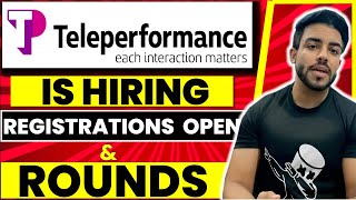 Teleperformance JOBS  Registrations Open Assessment for Teleperformance [upl. by Hersh]