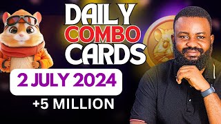 Hamster Kombat Daily Combo Card  Today 02072024 [upl. by Etterraj354]