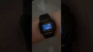 Casio GShock GWB5600CY1CR  Auto Light Wrist Roll [upl. by Wilona540]