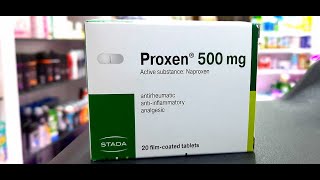 Naproxen، ،الاستخدام، ،الجرعة واعراضه الجانبية [upl. by Allit]