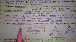 Types and classification of surveyGeodeticAstronomical survey etc in hindi [upl. by Sand]