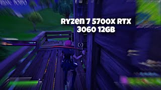 Ryzen 7 5700x Rtx 3060 12gb  Fortnite 2023 [upl. by Ecile]