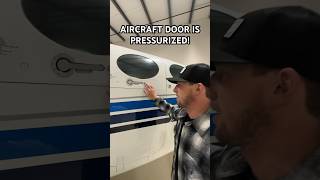 Aircraft Pressurization The Door Explained Pilot and Aviation Training aviation flighttraining [upl. by Kartis]