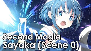 Sayaka Miki Scene 0 ver  Second Magia [upl. by Laekcim]