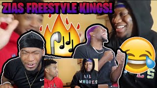 ZIAS AND B LOU BEST FREESTYLES REACTION [upl. by Anav373]