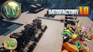 Satisfactory 10  Planning for Heavy Modular Frames  Lets Play Stream  Episode 10 [upl. by Streeter]