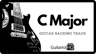 Simple C Major Guitar Backing Track  C G Am F [upl. by Giliane149]