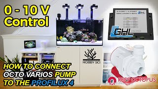 How to Connect Octo Varios to GHL Profilux Using 0  10V Control [upl. by Laspisa]