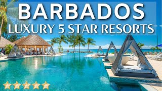 TOP 10 Best Luxury Resorts In BARBADOS  Best All Inclusive 5 Star Resorts 2021 [upl. by Etterb]