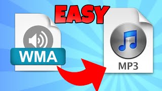 how to convert wma to mp3 [upl. by Nosle]