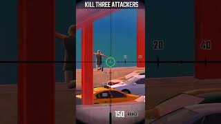 pure sniper take down the masked attackers and same the hostages shorts Shooter hitman [upl. by Hans]