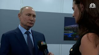 Full Interview President Vladimir Putin  Russian Energy Week  CNBC International [upl. by Ennaid]