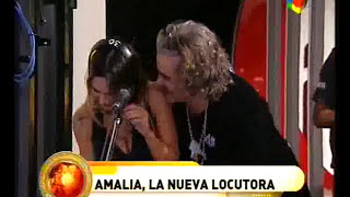 AMALIA GRANATA la nueva locutora de UnMundoPerfecto [upl. by Toms]