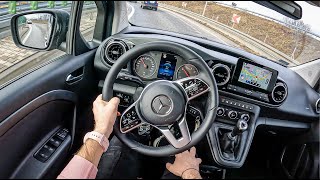 Mercedes Citan II Tourer  POV Test Drive [upl. by Ronoel]