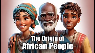 The Origin of African People According to the Bible  AI Animated Bible Story [upl. by Naujal947]