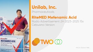 RiteMED Mefenamic Acid Radio Ad 2H 20232025 15s Cebuano Version [upl. by Enorel]