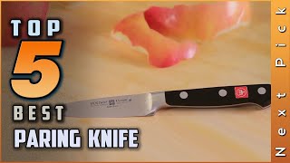 Top 5 Best Paring Knives Review in 2022  For Sharp Cuts in the Kitchen [upl. by Zandra]