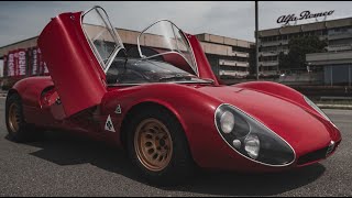 The Unforgettable Alfa Romeo 33 Stradale 1967  A Timeless Classic [upl. by Oicram]