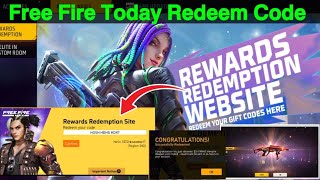 New Redeem Code Website Free Fire  Free Fire Today Redeem Code Tamil  FF Today Redeem Code Tamil [upl. by Estey294]