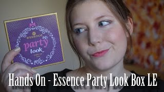 Hands On  Essence Party Look Box LE [upl. by Ahsait]