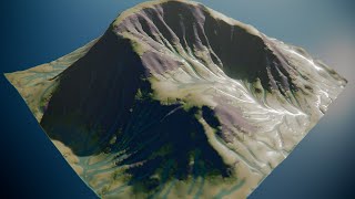 Blender Geometry Nodes  Terrain Erosion [upl. by Bergerac927]