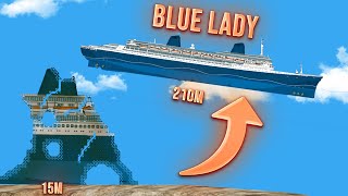 RESTORED THE SUNKEN BLUE LADY SHIP  Floating Sandbox 🚢 [upl. by Ninaj]