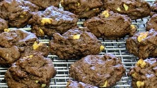 CHEW DOUBLE CHOCOLATE CHIP COOKIES [upl. by Letreece]