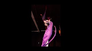 First Aerial Silks Performance [upl. by Orteip]