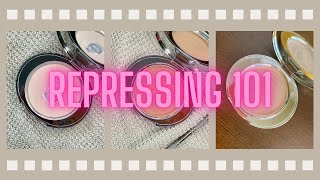 REPRESSING 101  Getting the MOST Out of Your Makeup [upl. by Pamela]