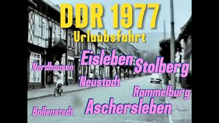 DDR Urlaubsfahrt 1977 alltägliche Leben zu dieser Zeit private 8 mm Aufnahmen sehr rar [upl. by Grefe]