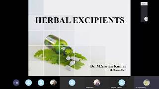 Herbal Excipients [upl. by Norad262]