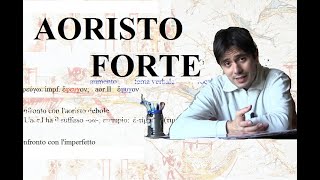 Verbi greci 6  Il tema dellaoristo  aoristo forte [upl. by Ansev]