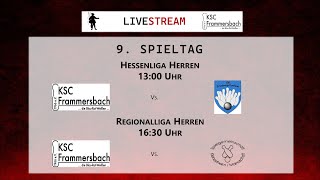 9 Spieltag Herren 2324  KSC HERREN 1  SG FriedbergDorheim  KSC HERREN 2  SG KleinostheimMff [upl. by Naenej]