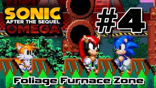 Sonic After The Sequel Omega  Part 4 Playthrough  Foliage Furnace Zone [upl. by Otilesoj497]