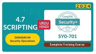 Scripting  CompTIA Security SY0701  47 [upl. by Inhsor]