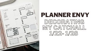 Plan With Me  January 2228th  Planner Envy [upl. by Alphonsa]